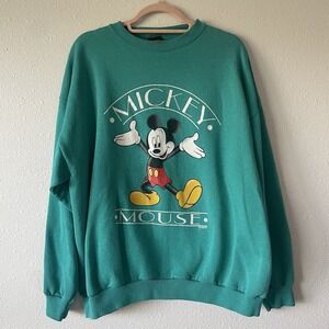 Vintage 80s 90s Disney Mickey Mouse Sweatshirt XL